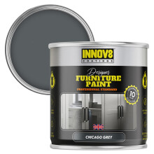Designer Furniture Paint - 750 ml - Chicago Grey - Satin Finish