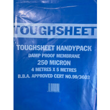 Damp Proof Membrane - Blue 4mtr x 5mtr / 250 microns