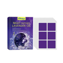 (Lavender Stickers 60Patches) Southmoon Body Care Series Night Care Household Lavender Multi-Flavor Body Nursing Adhesive Bandage