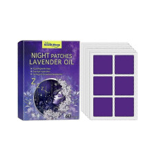 (Lavender Stickers 60Patches) Southmoon Body Care Series Night Care Household Lavender Multi-Flavor Body Nursing Adhesive Bandage