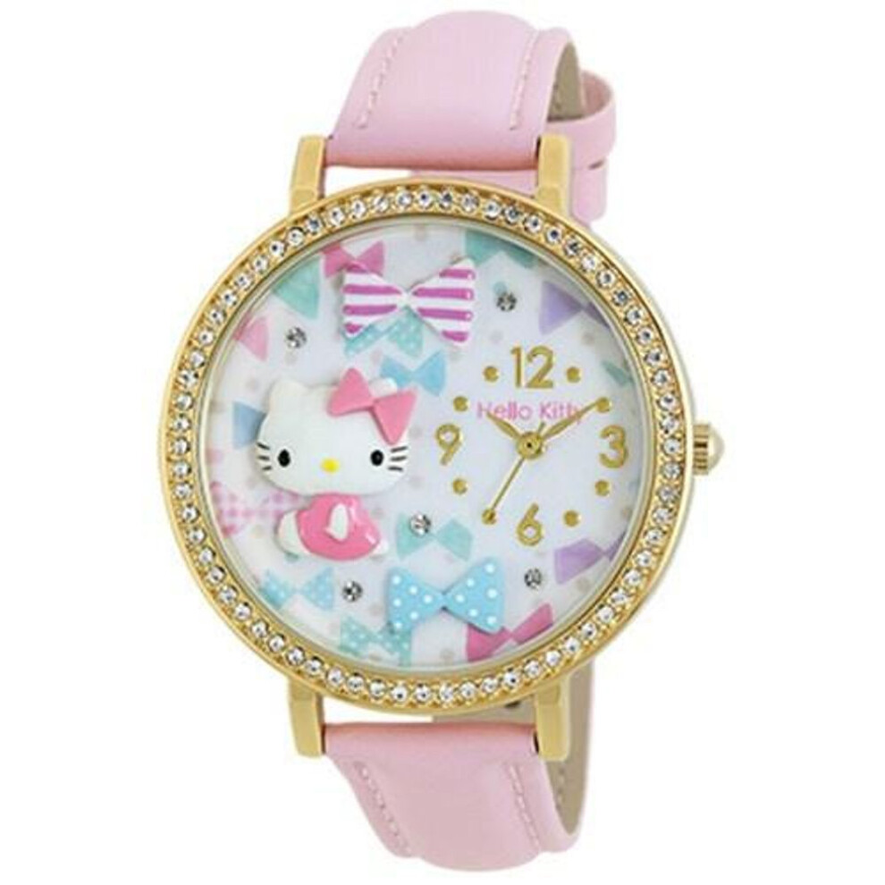 J-axis Women's Mjsr-m10 (pink Kitty Sun Flame) Watch Analog