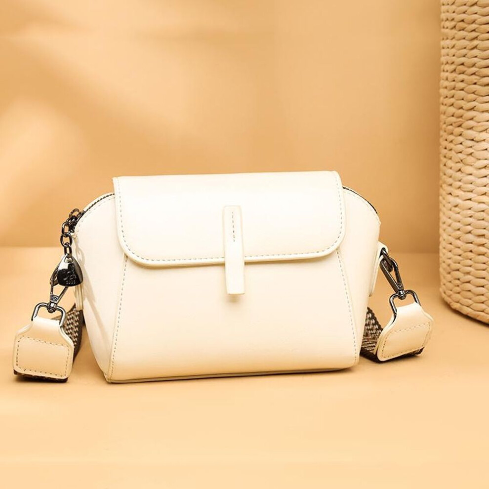 (white, 24x10x17cm) Yogodlns High Quality Small Crossbody Shoulder Bag Women Trend Luxury Design Oil Wax Leather Messenger Bag Fashion Ladies Handbag Purse