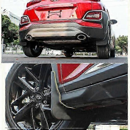Front & Rear Molded Splash Guards Mud Flaps for Hyundai 2018-2023 Kona 1
