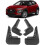 Front & Rear Molded Splash Guards Mud Flaps for Hyundai 2018-2023 Kona 1