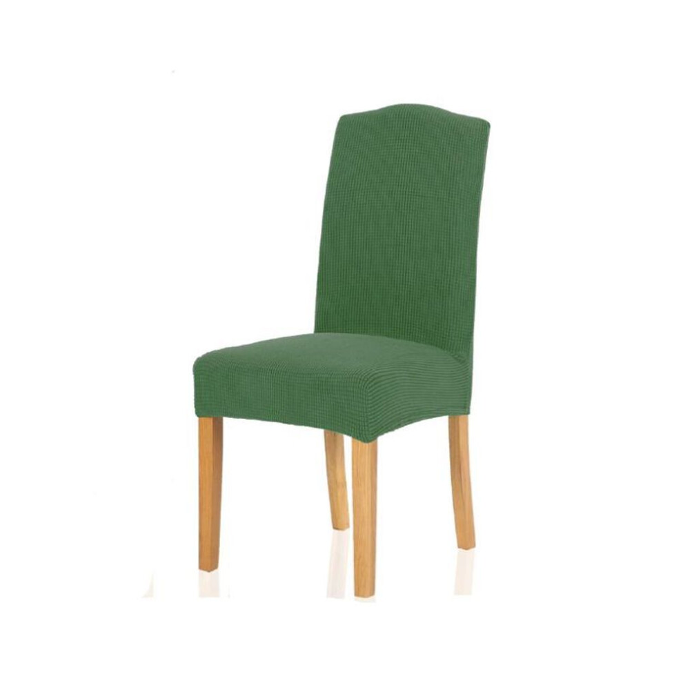 (cyan) Jacquard Chair Cover Spandex Stretch Slipcovers Chair Chair Covers For Kitchen Dining Room Kitchen Wedding Banquet