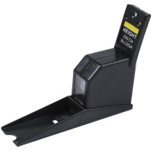 (As show, One size) 200Cm Stadiometer Black Wall Mounted Height Meter Growth Ruler Cm Metric Tape Measures
