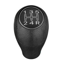 (As show, One size) 5 Speed Manual Car Gear Shift Knob Shifter Lever Handle Stick compatible with Peugeot 504 505 309 205 Cti Silve