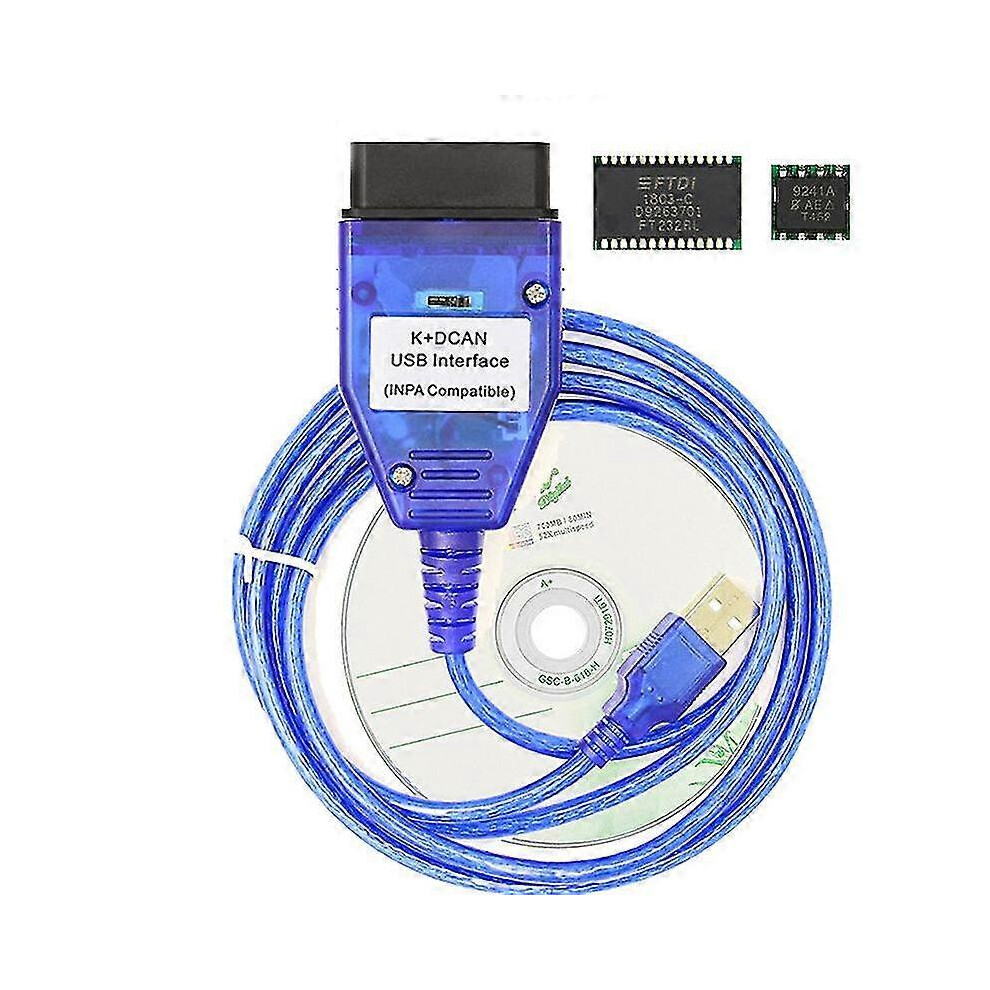 (As Show, One Size) Compatible With K+Can Ft232rl Chip With Switch Compatible With Scanner Compatible With K Dcan Usb Cable Obd Obd2 Diagnostic Interf 4909775939415