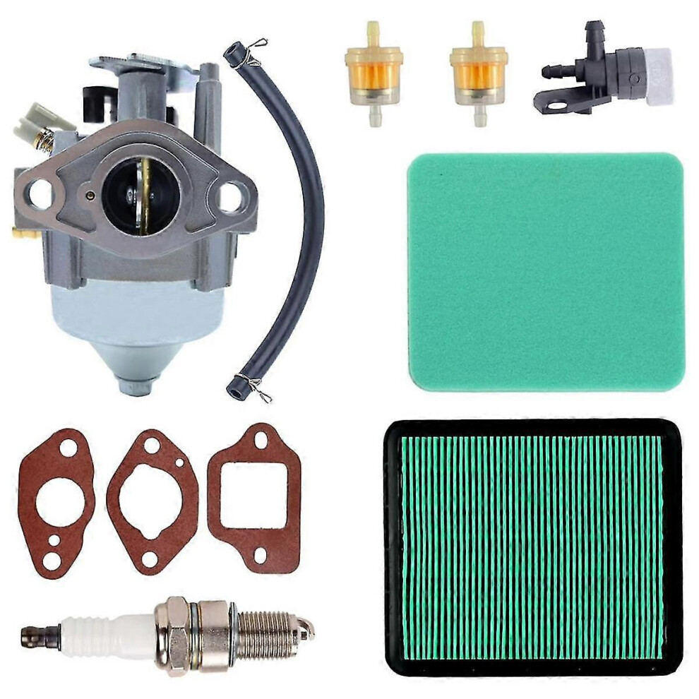 (As Show, One Size) 16100-Z9l-811 Carburetor (Bb76j A) With Air Filter Kit Compatible With Compatible With Gcv170la Hrn216 Hrx217 Models 4909775939439
