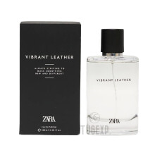 ZARA VIBRANT LEATHER ORIGINAL EAU DE PARFUM MAN FRAGRANCE EDP 100 ML