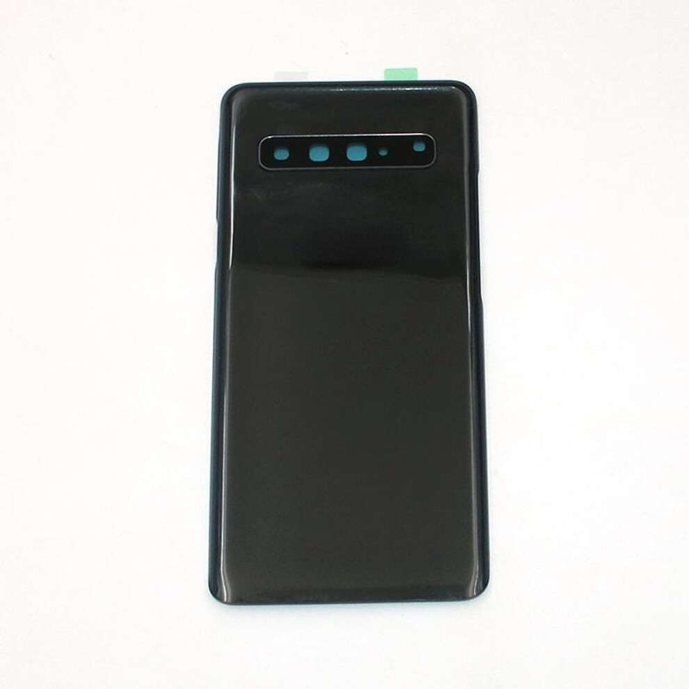 (black) Back  For Samsung Galaxy S10 5G Version G9770 G977B G977U Back Battery  Glass Door Housing  With Camera