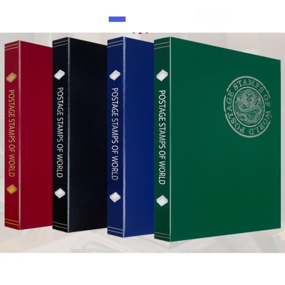 (navy blue) Stamp Album, Large-capacity Stamp Album, High-grade Stamp Album, Stamp Protection Album