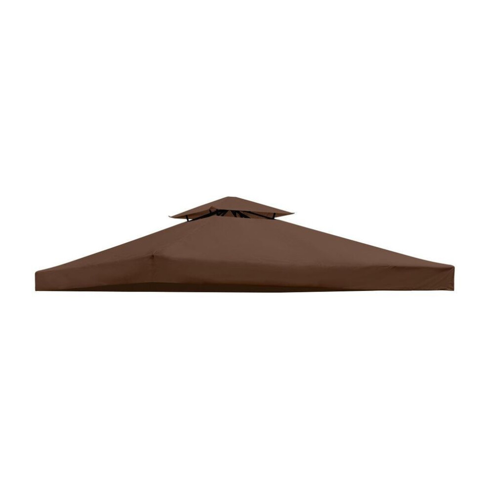 (brown) Replacement Canvas For Gazebo Tent 3 X 3 M Dark Green