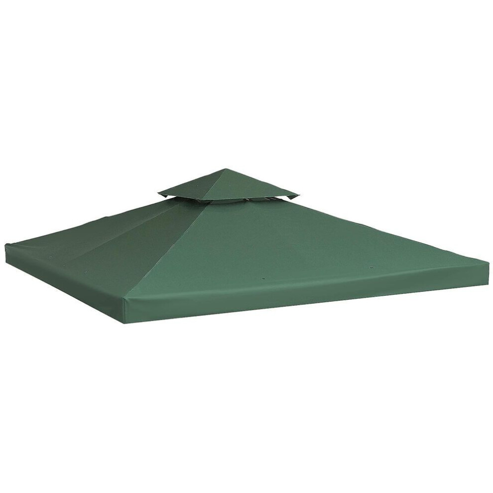 (green) Replacement Canvas For Gazebo Tent 3 X 3 M Dark Green