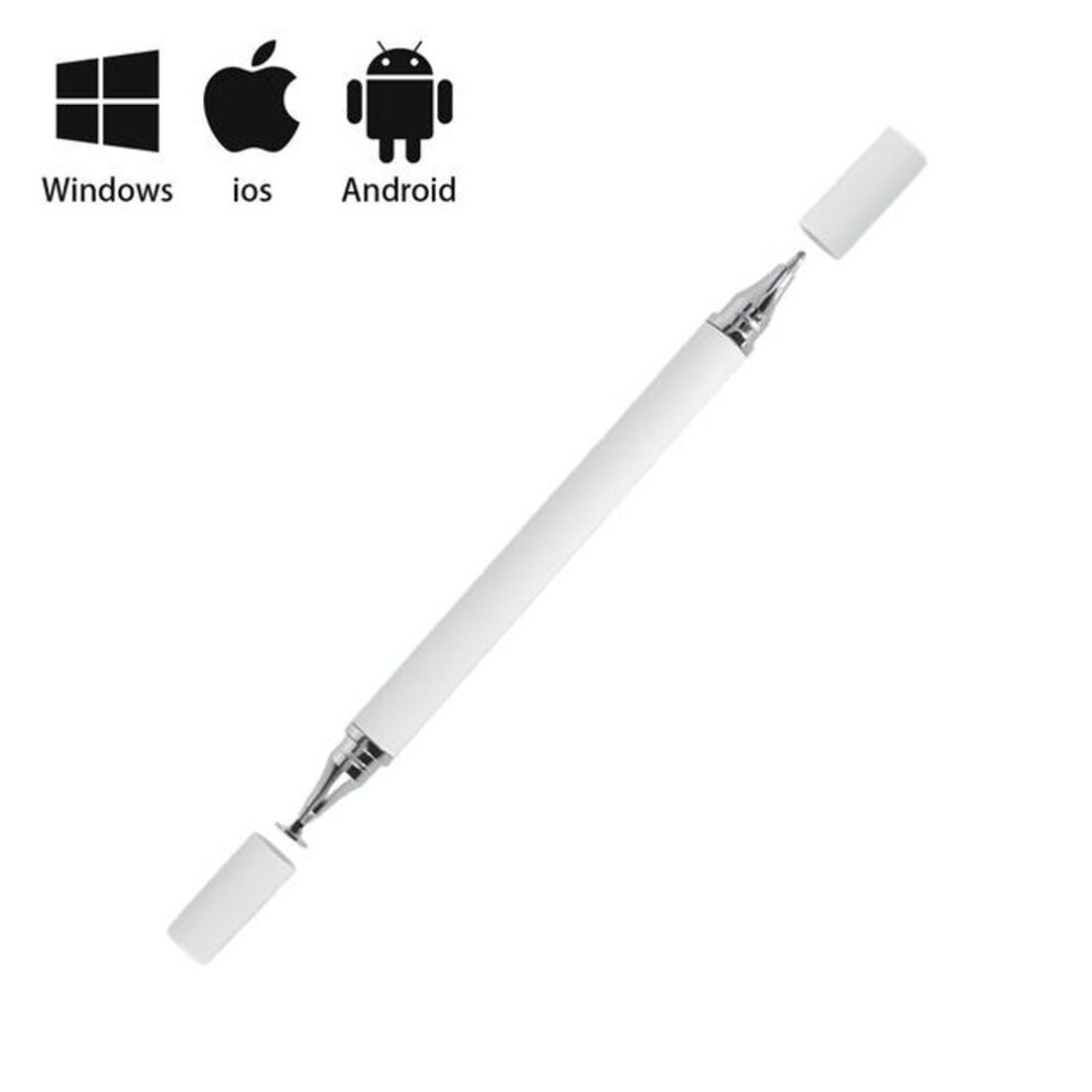 (white) Universal Touch Pen For Phone Stylus Pen For Android Touch Screen Tablet Pen Pencil
