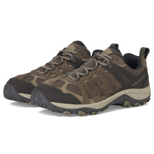 Merrell Accentor 3 Waterproof Shoes for Men - Leather and Mesh Upper, Textile Lining, and Lightweight EVA Foam Midsole Boulder 10 M