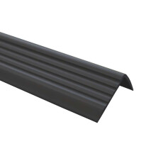 Black Stair Nosing 1.2m 735-ND Anti Slip 40x25mm Flexible Self-Adhesive Trim