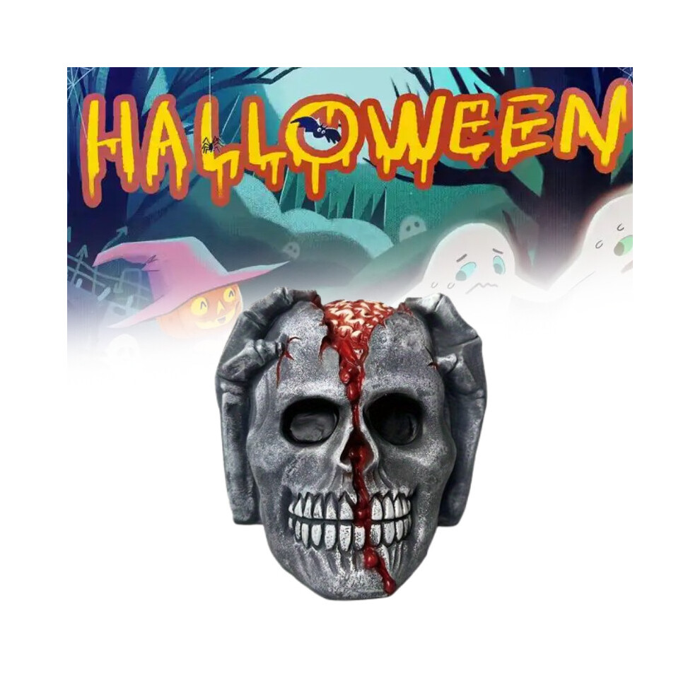 Latex Handicrafts Skull Toys Halloween Party Festive Decorations Atmosphere