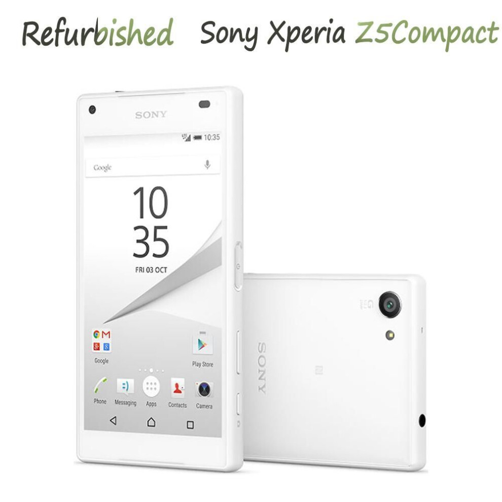 (black, SO-02H Simple Set) Refurbished Sony Xperia Original Sony Xperia Z5 Compact E5823 SO-02H 2+32GB Wifi Mobile Phone