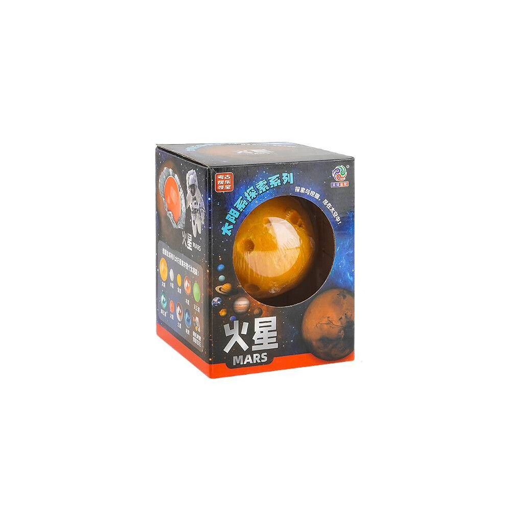(Mars) System Planet Solar Archaeology Toy Gemstone Digging Gift Educational Children