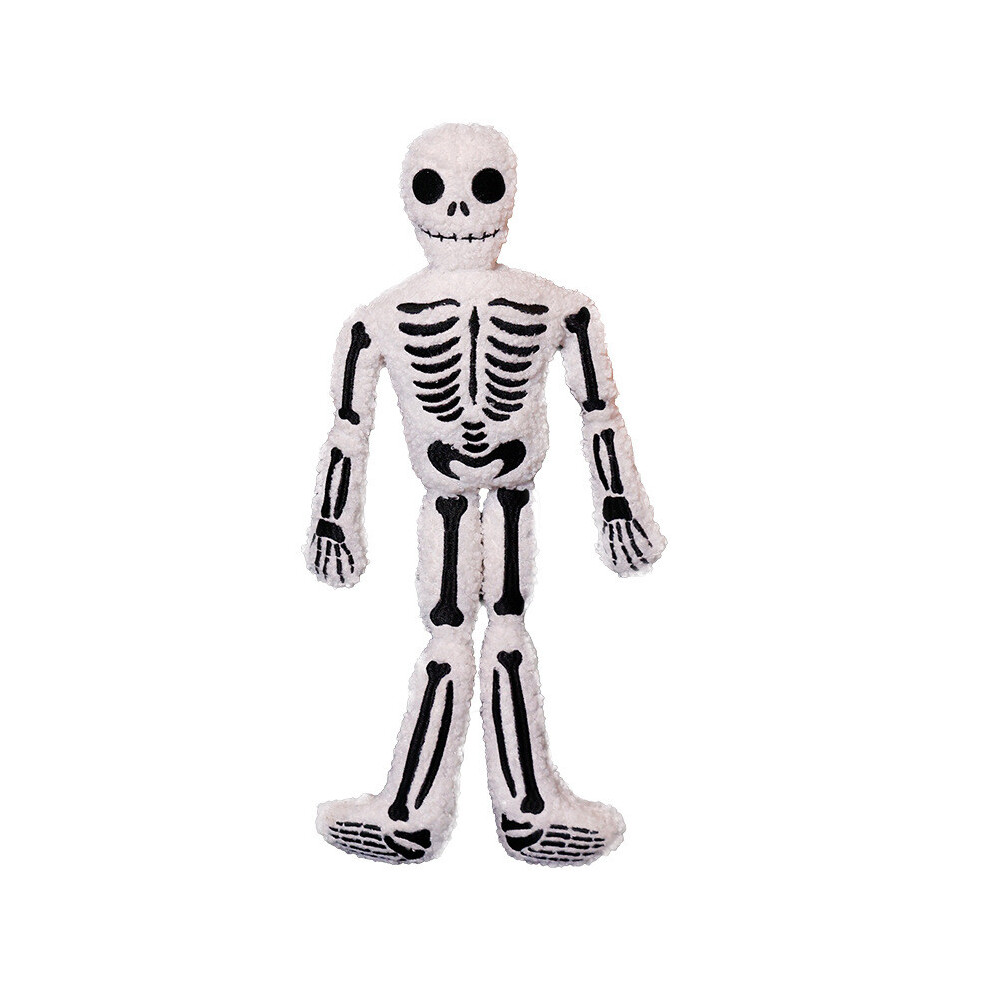 (80cm) Funny Skeleton Design Plush Doll Ornaments For Halloween And Gifts Decorations