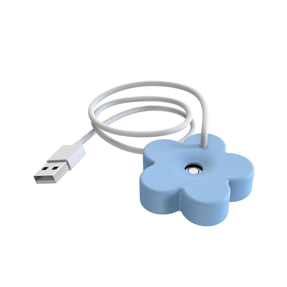 (blue) USB Mini Air Humidifier Ultrasonic Aromatherapy Diffusers Mini Sprayer Fogger Mist Maker Portable Home Humidificador Purifier