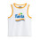 Coca Cola (Medium) Coca Cola Vest and Shorts Pyjama Set (Womens Orange) 3