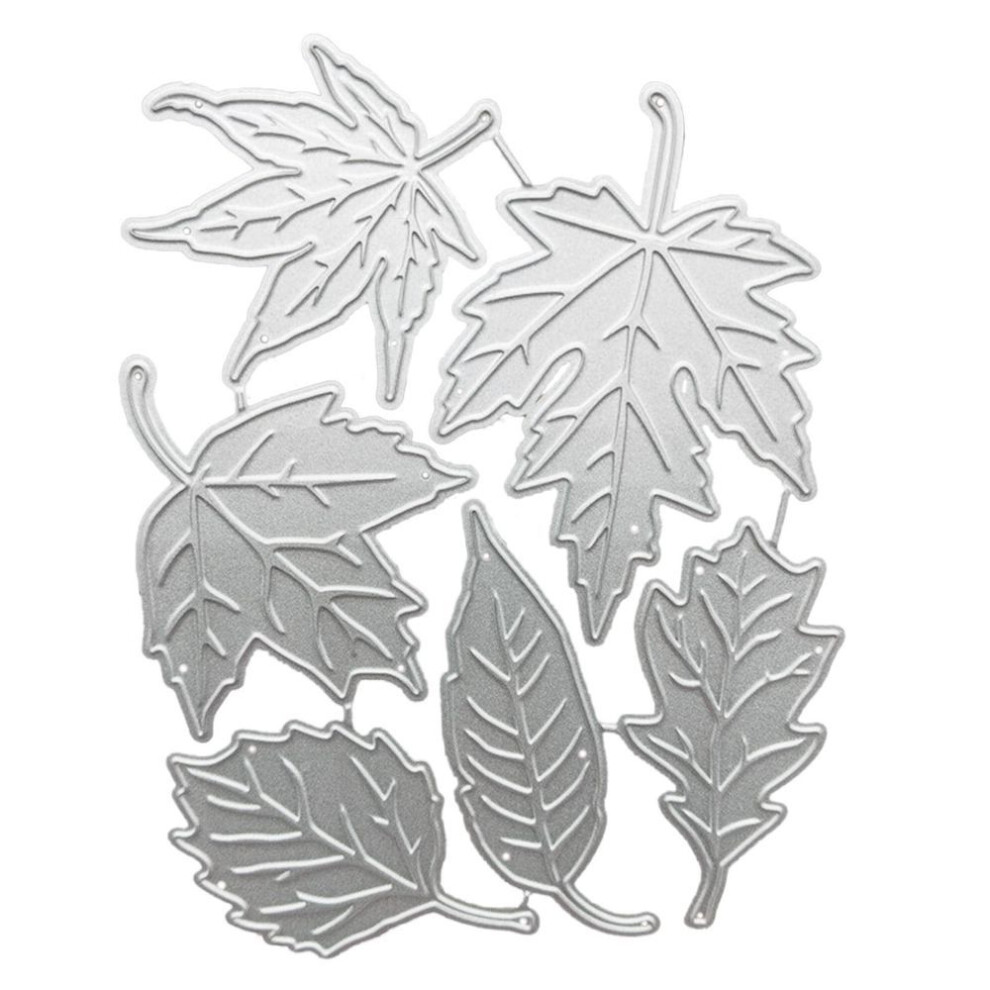 Leaf Embossing Cutting Dies Hollow Out Leaf Embossing Die Cuts For Card Making Diy Scrapbooking Album Paper Crafts