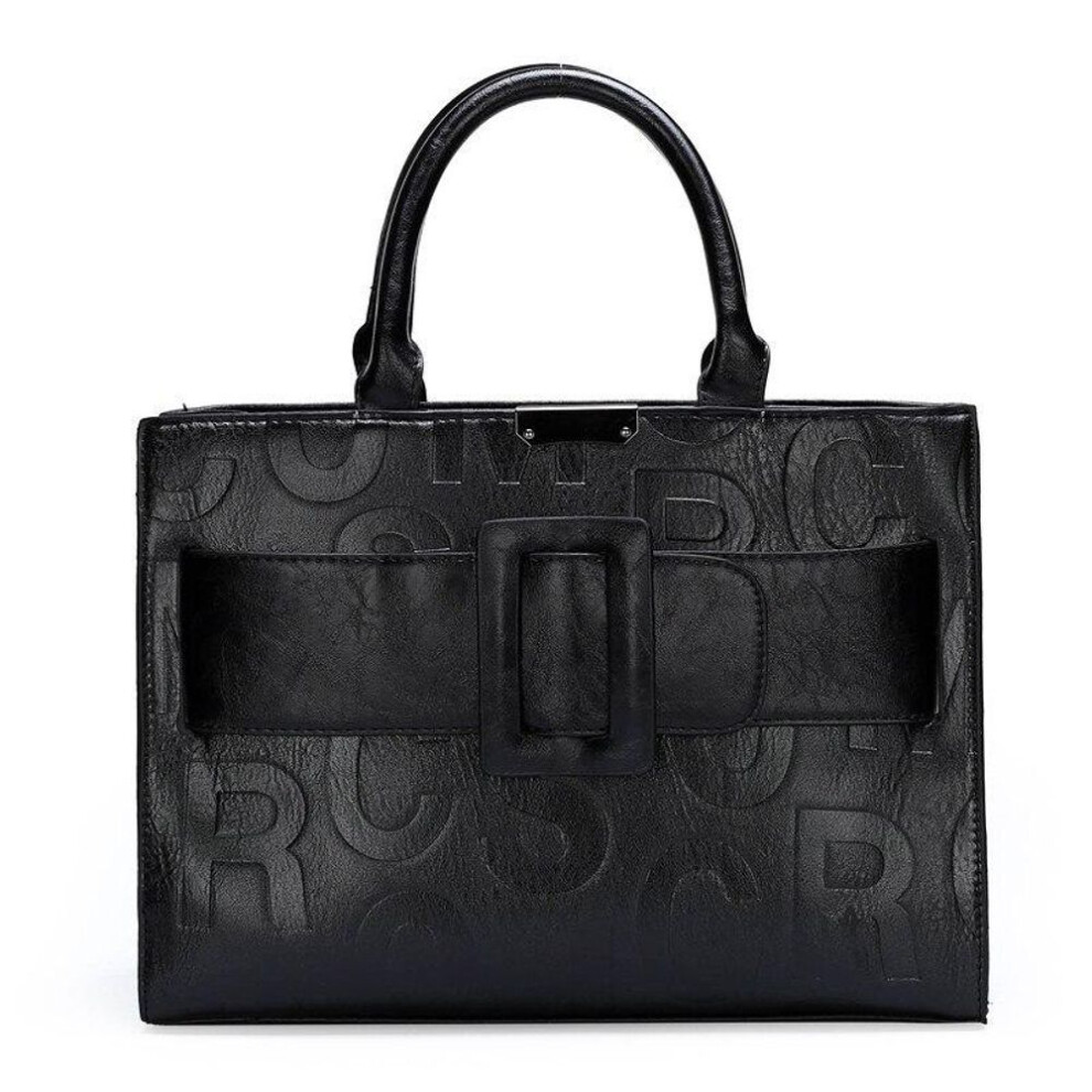 (black, 32cm x 14cm x 23cm) New PU Leather Handbags Fashion Ladies Shoulder Messenger Bags Tote Bag Luxury Brand Handbags Designer Bags for Women