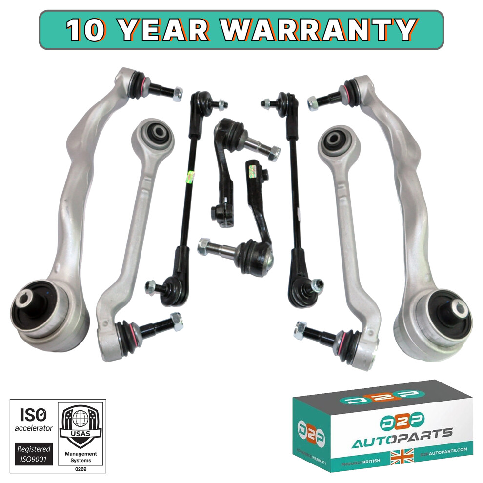 FOR BMW Front Suspension Kit Control Arms Wishbones & Drop-links 6799967 6799966 - Image 9