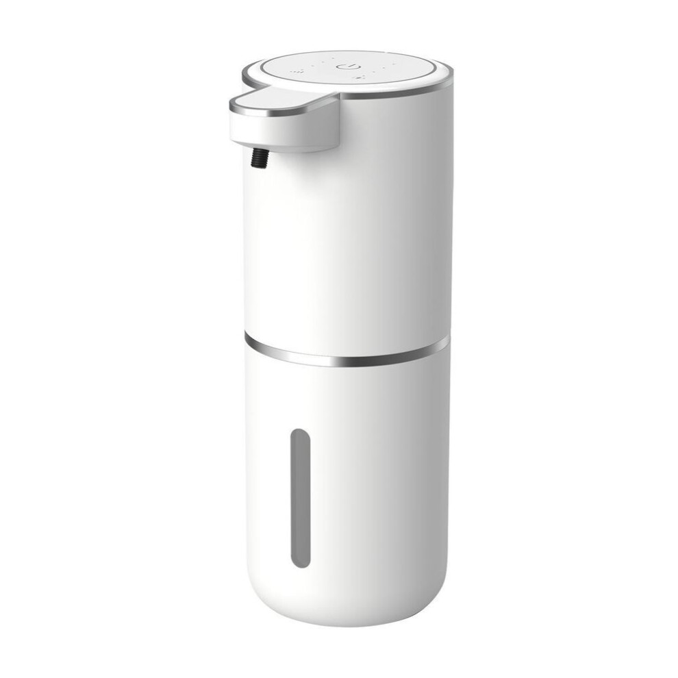 (white, 1pcs) 380ml Automatic Soap Dispenser Foam USB Charging Touchless Smart Display Infrared Sensor Liquid Soap Dispensers Hand Washer