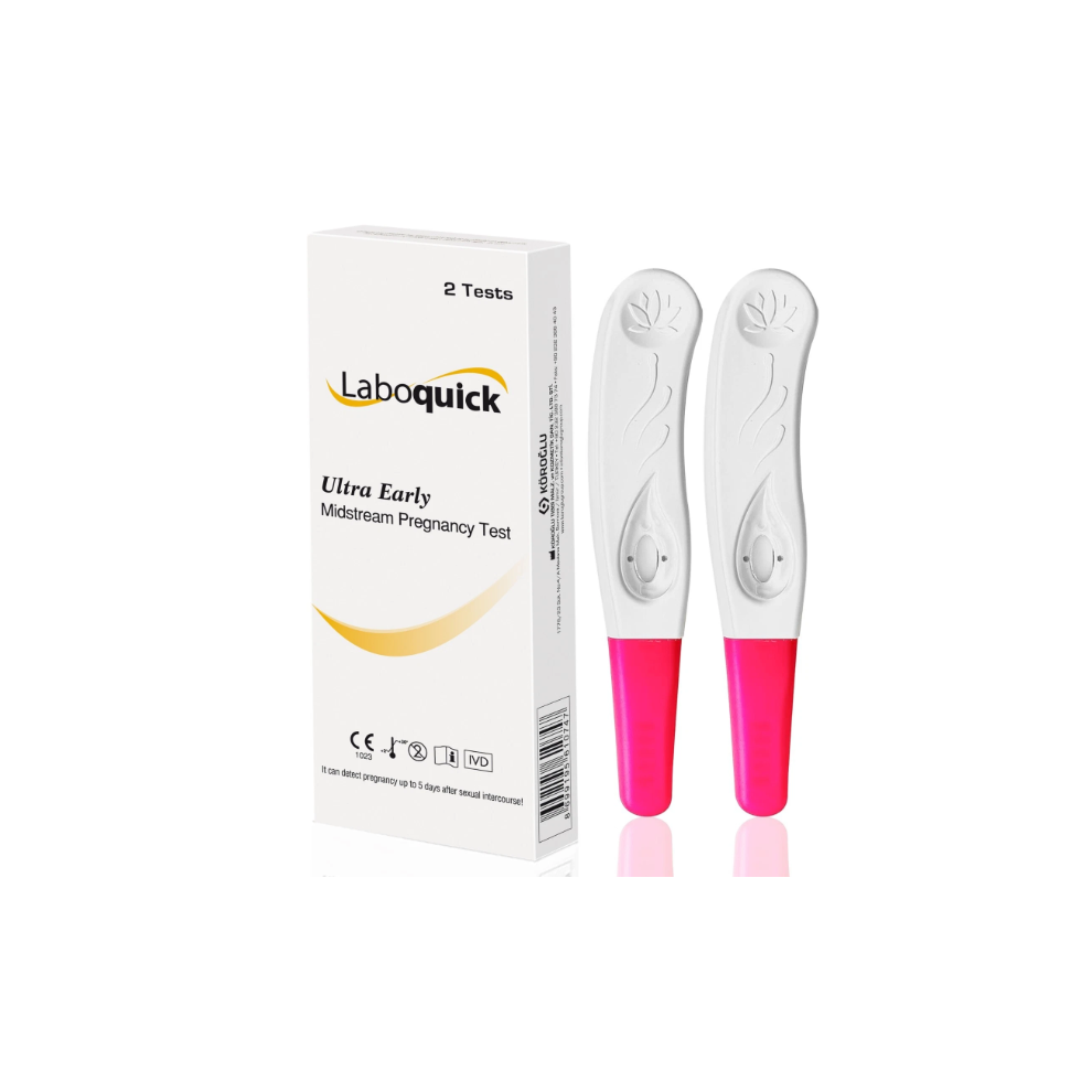 Laboquick 2 Sticks Ultra Sensitive Early Detection Pregnancy Test