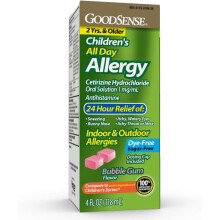 GoodSense Children's All Day Allergy Relief, Cetirizine Hydrochloride