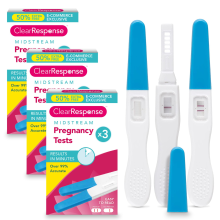 3-9 Pack Midstream Pregnancy Tests HCG Early Detection 99%+ (9 Units)