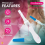 3-9 Pack Midstream Pregnancy Tests HCG Early Detection 99%+ (9 Units) 6