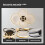 Ganeed Dimmable Modern LED 4 Rings Ceiling Light with Remote Control 4