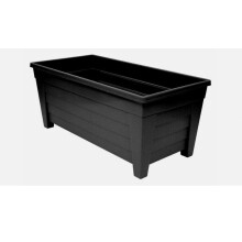 55cm Grosvenor Trough Plant Pot Long Plastic Outdoor Garden Planter