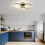 Ganeed Dimmable Modern LED 4 Rings Ceiling Light with Remote Control 8
