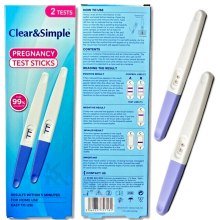 2x Pregnancy Test Sticks Early Detection HCG Urine 99% Accuracy Kit