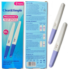 2x Pregnancy Test Sticks Early Detection HCG Urine 99% Accuracy Kit