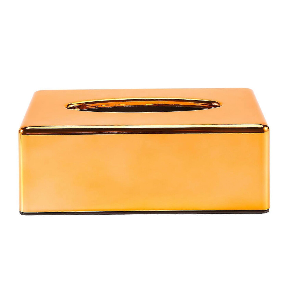 Kikidex (As Show, One Size) Paper Rack Elegant Royal Car Home Rectangle Tissue Box Container Napkin Tissue Holder