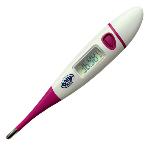 Digital Basal Ovulation Thermometer BBT Switchable C or F Case Fertility Chart 1