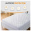 (Double) Extra Deep Mattress Protectors Single Double King Quilted Fitted Bed Cover 4