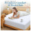 (King) Extra Deep Mattress Protectors Single Double King Quilted Fitted Bed Cover 1