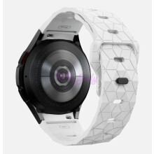 (White, For Watch 7 44mm) Soft Silicone Band Strap For Galaxy Watch 7 6 4 40 42 44 47 5 Pro 6 Classic New