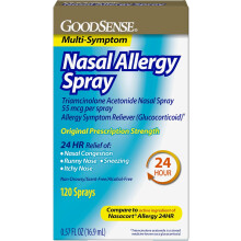 GoodSense Multi-Symptom Nasal Allergy Spray, Triamcinolone