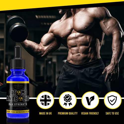 Atom Anabolic 30ml Liquid Testosterone Booster & Muscle Mass Gainer 1