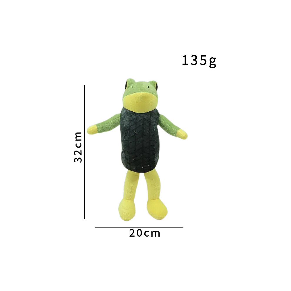 Bonxaif (Wheel Frog) Tungtung Tung Sahur Tralalero Tralala Stuffed Toy Parody Short Doll Game Plush