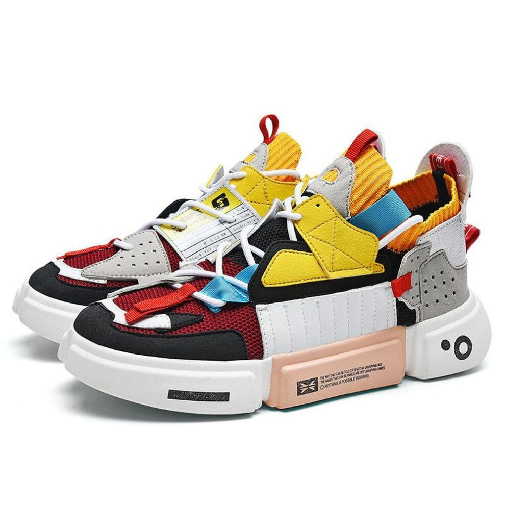 (multicolor, 43) High Quality Running Shoes for Men Breathable Athletic Sport Shoes Designer Comfortable Soft Jogging Sneakers