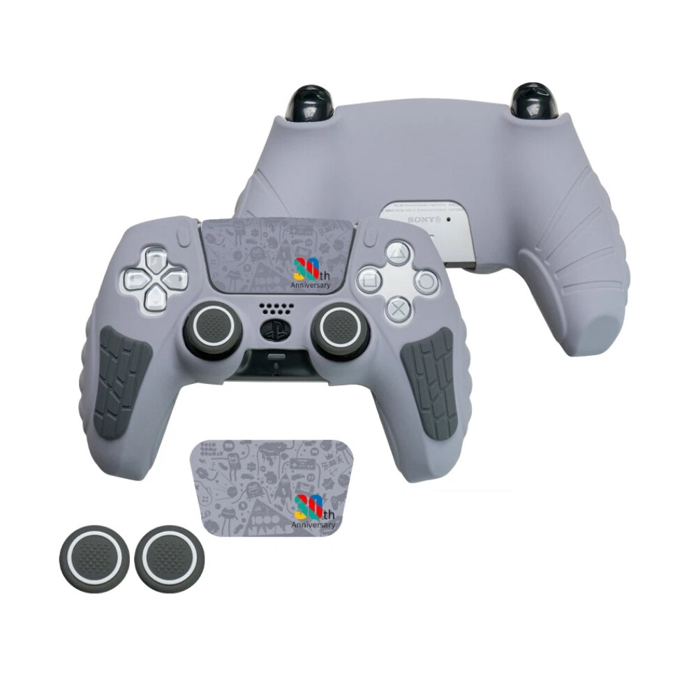 (30Th) For Ps5 Controller Skin Anti-Slip Silicone Protective Case & Thumb Grips Hot 6963793628063